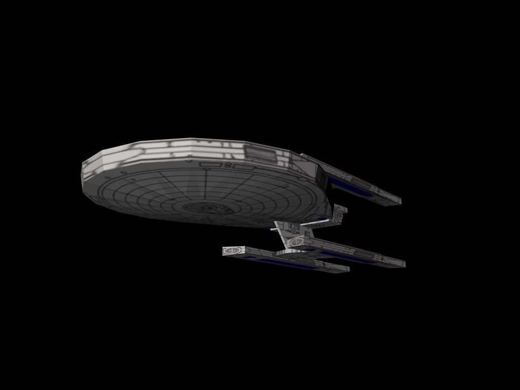 Star Trek Lowpoly Set Low-poly 3D model_15