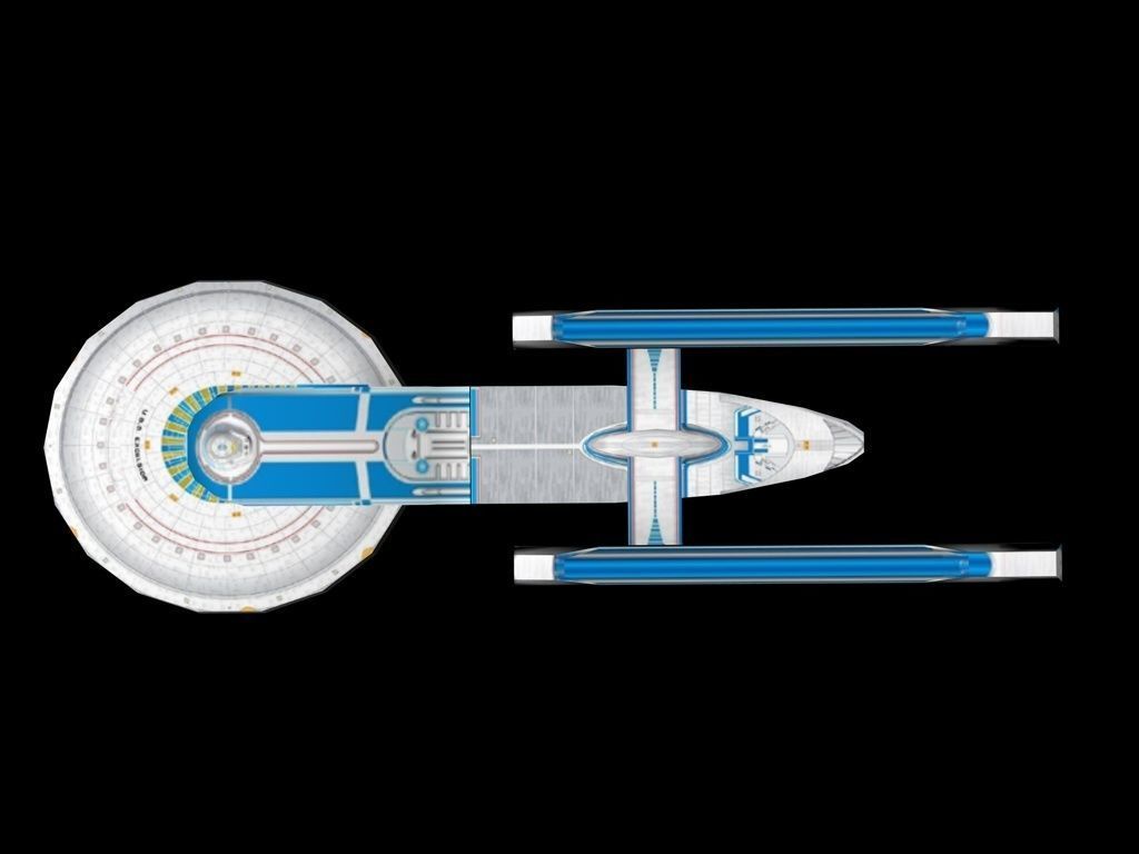 Star Trek Lowpoly Set Low-poly 3D model_26