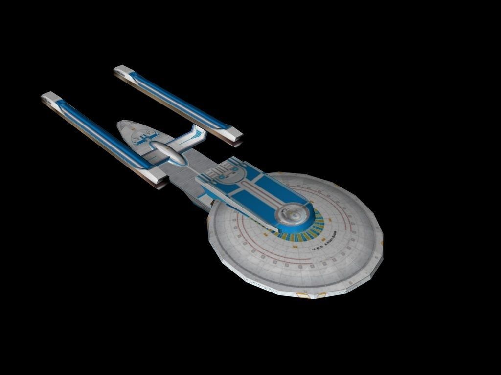 Star Trek Lowpoly Set Low-poly 3D model_23
