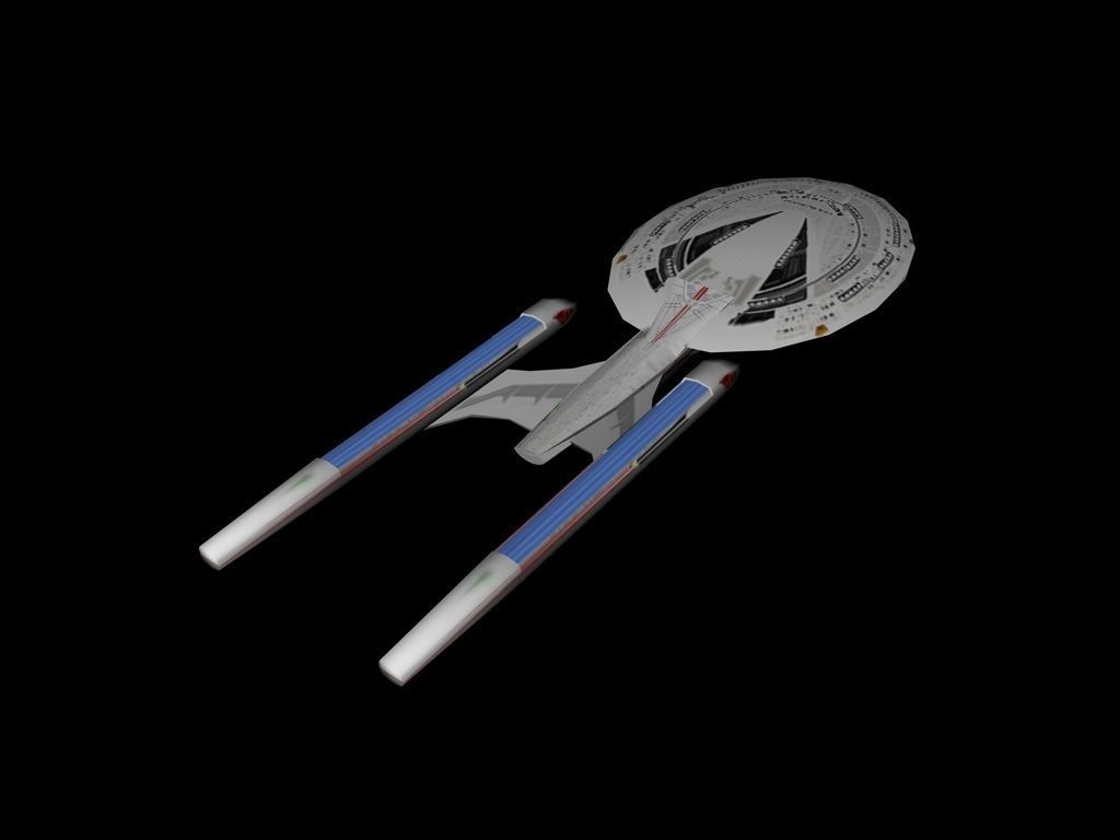 Star Trek Lowpoly Set Low-poly 3D model_30