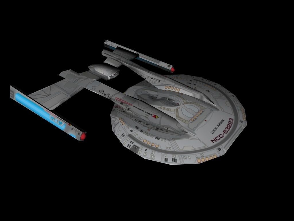 Star Trek Lowpoly Set Low-poly 3D model_8