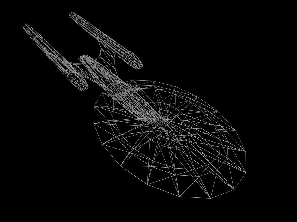 Star Trek Lowpoly Set Low-poly 3D model_35