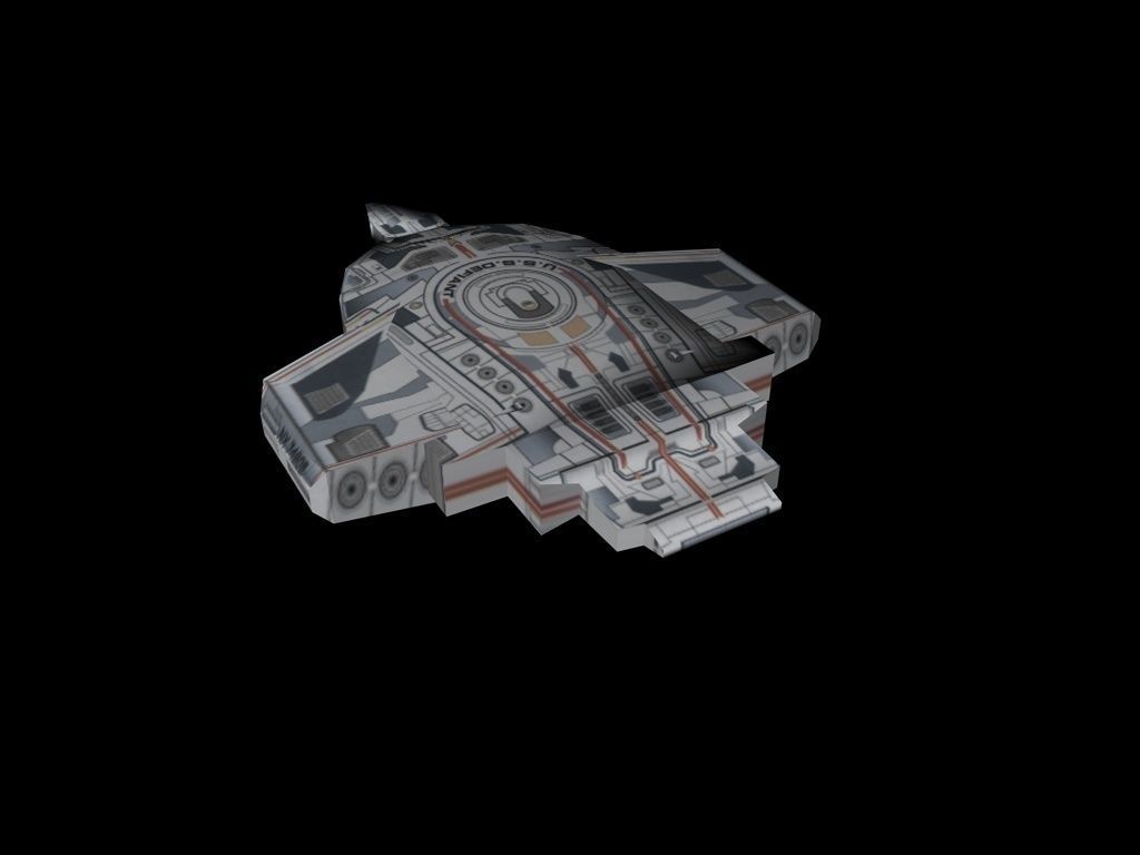 Star Trek Lowpoly Set Low-poly 3D model_19