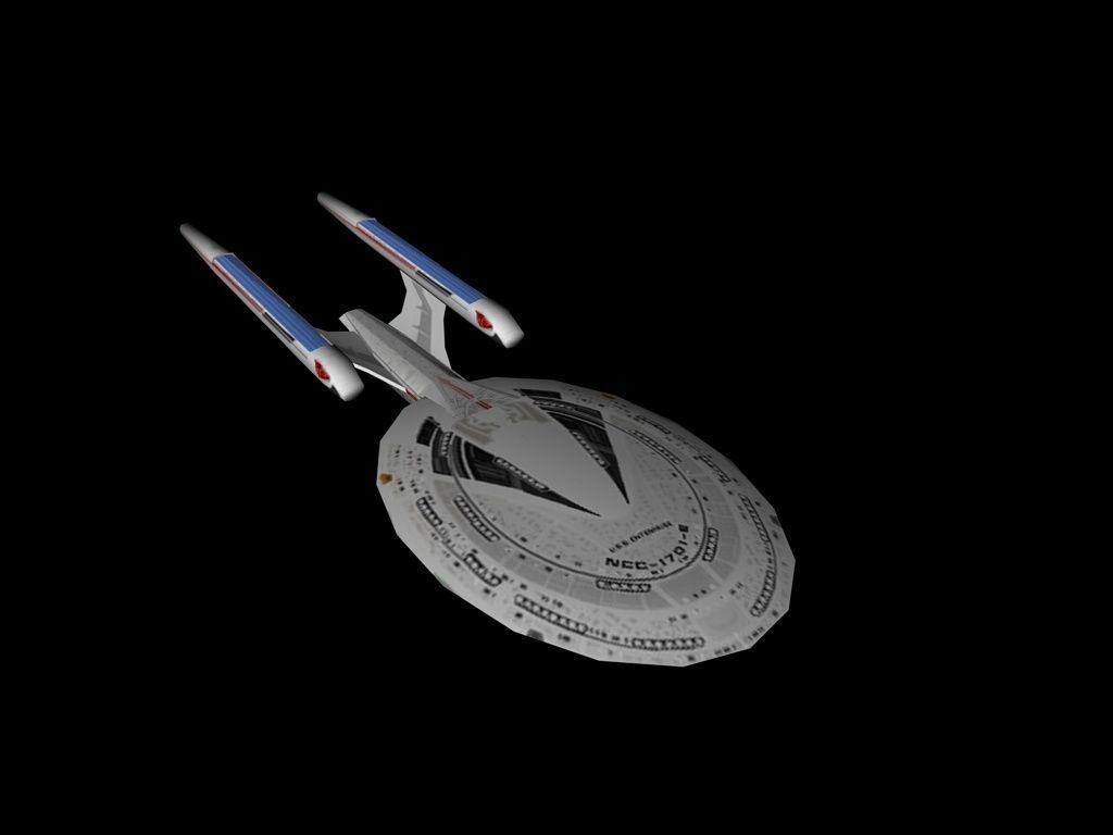 Star Trek Lowpoly Set Low-poly 3D model_28