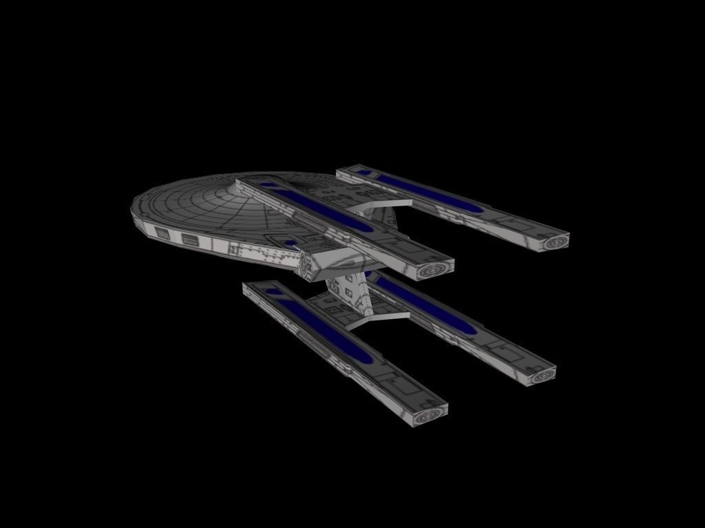 Star Trek Lowpoly Set Low-poly 3D model_16