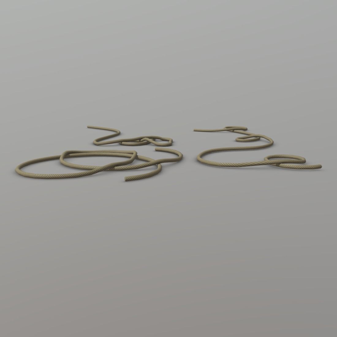 Ropes wires - wires Low-poly 3D model_3