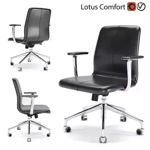 Chair Haworth Lotus Comfort 3D model