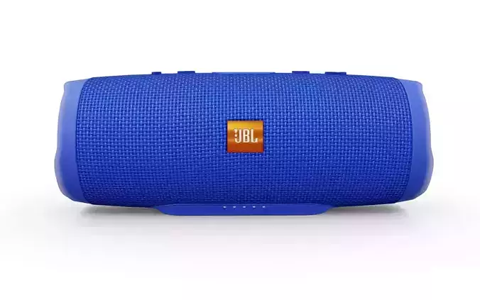 JBL Charge 3 speaker Low-poly 3D model
