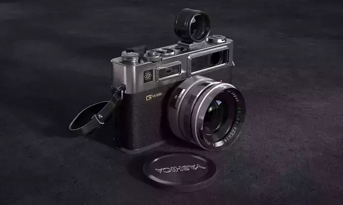 yashica 35 old camera classic camera leica 3D model