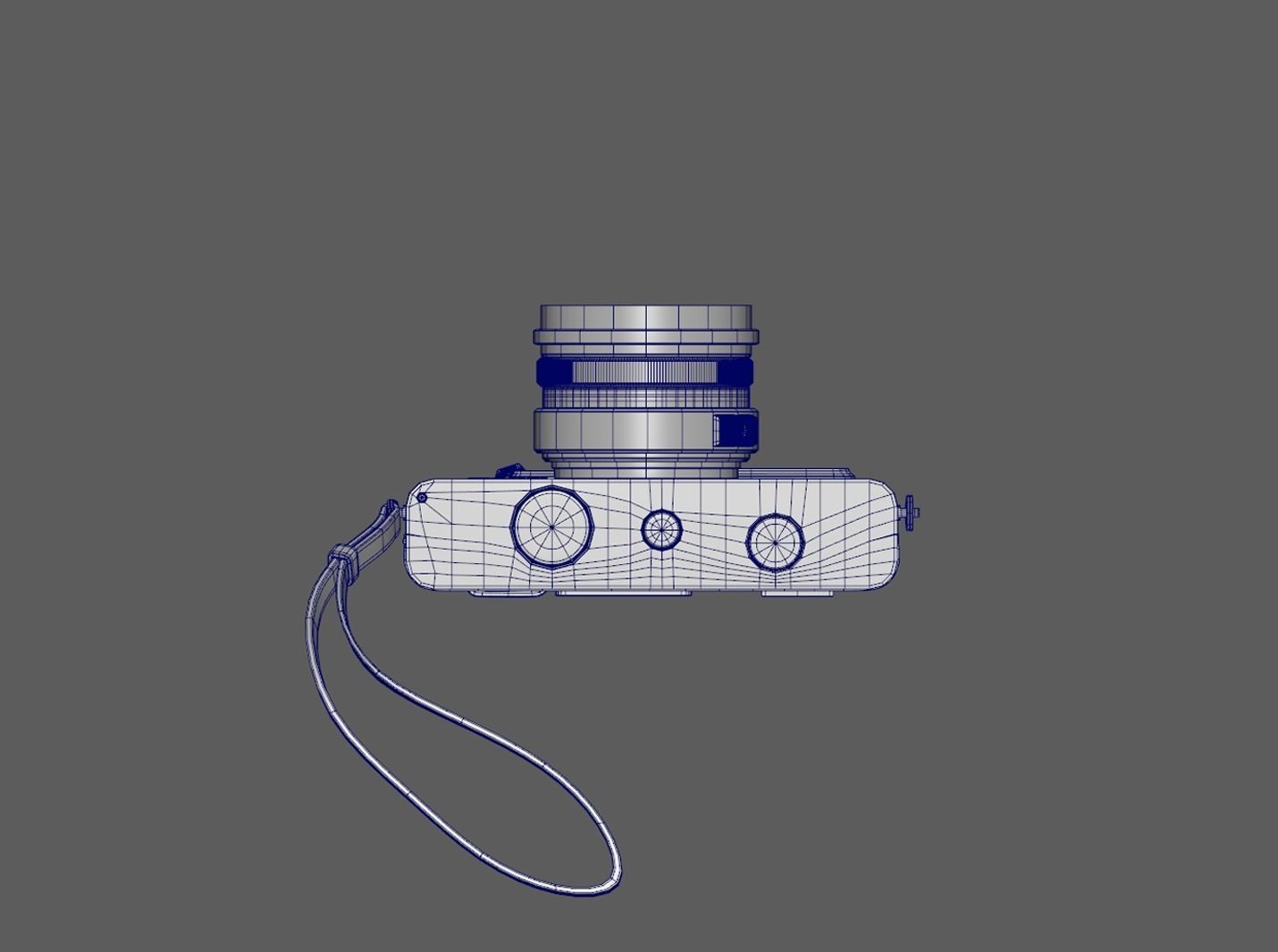 yashica 35 old camera classic camera leica 3D model_10