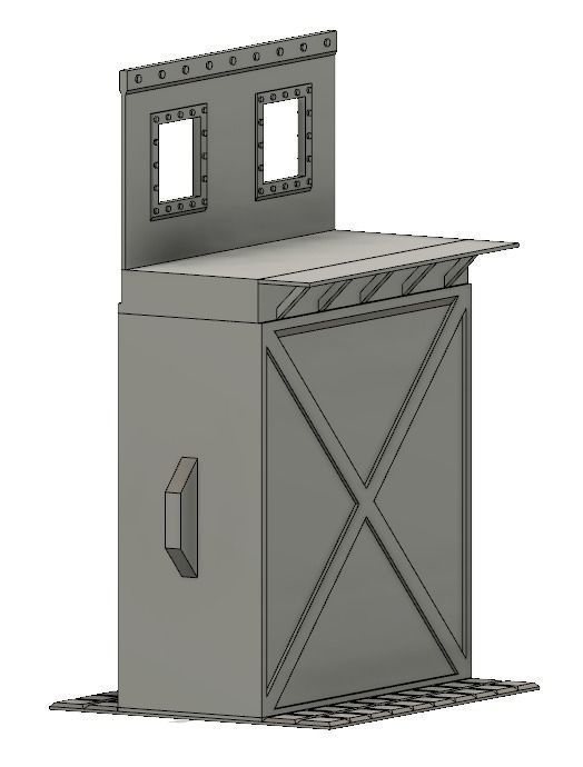 Tabletop Modular Wall System 3D print model_11