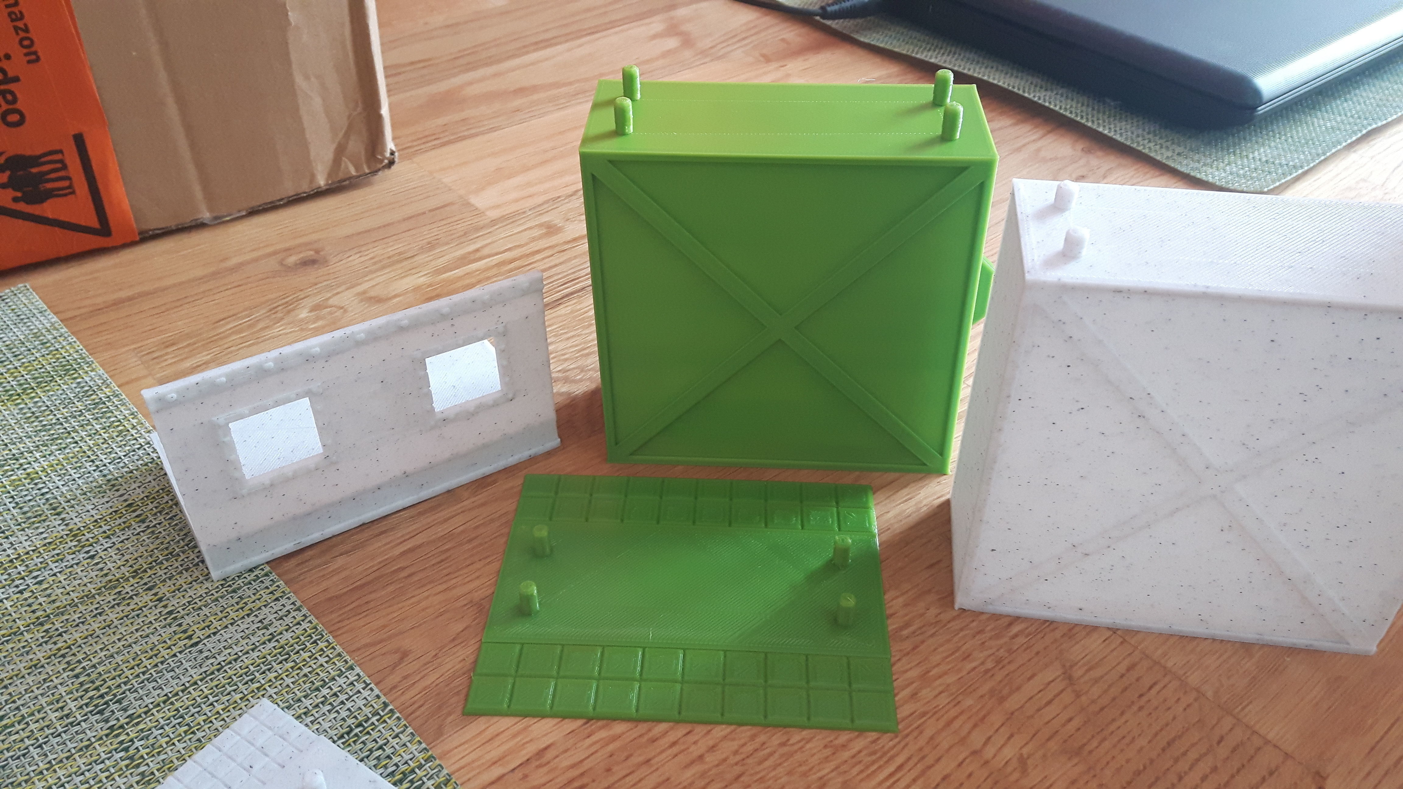 Tabletop Modular Wall System 3D print model_15