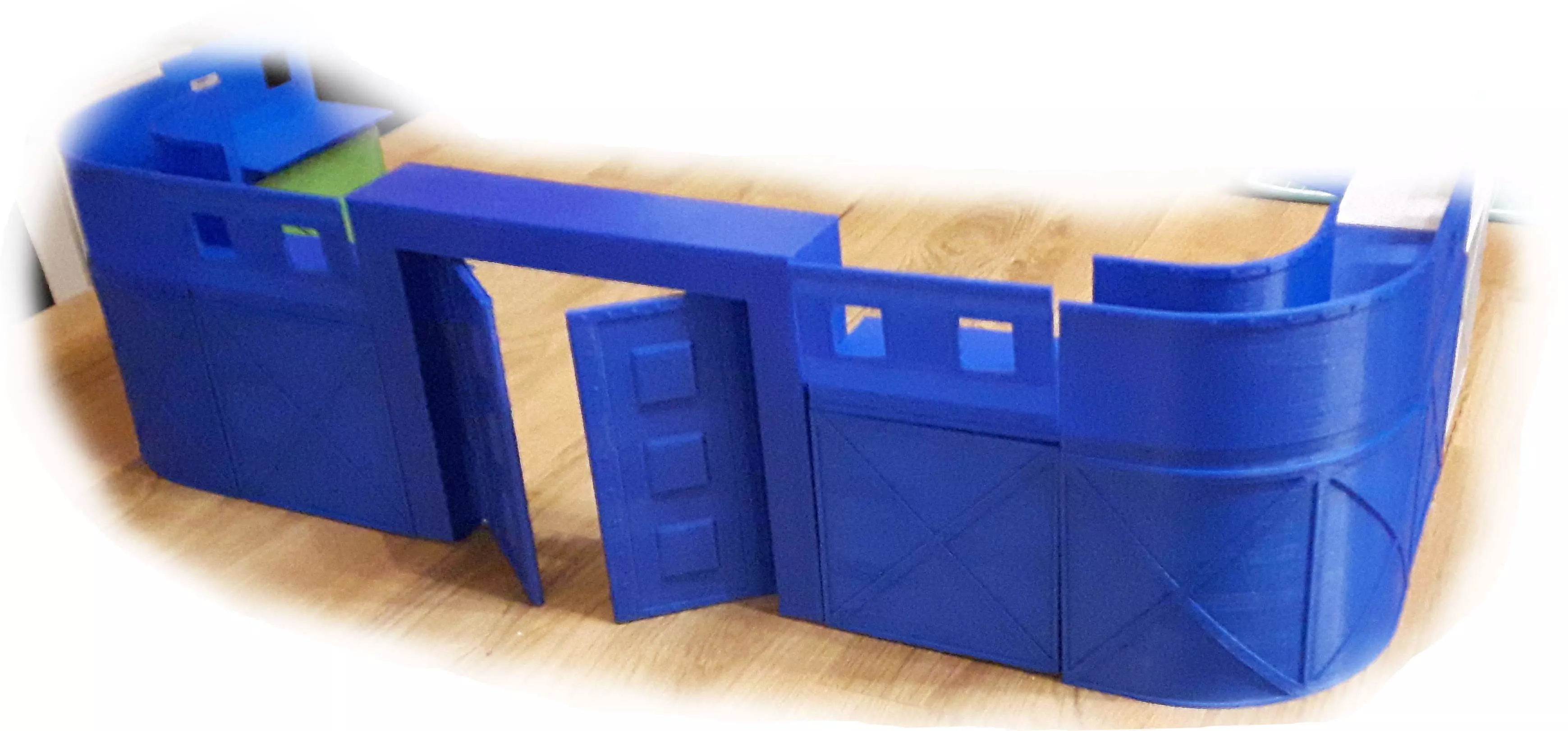 Tabletop Modular Wall System 3D print model_0