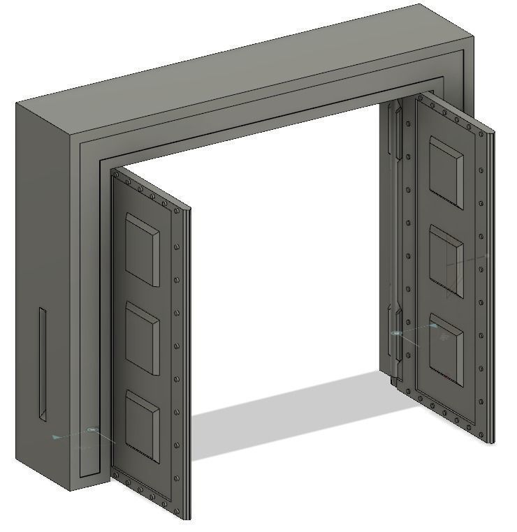 Tabletop Modular Wall System 3D print model_12