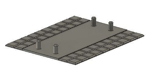 Tabletop Modular Wall System 3D print model_10