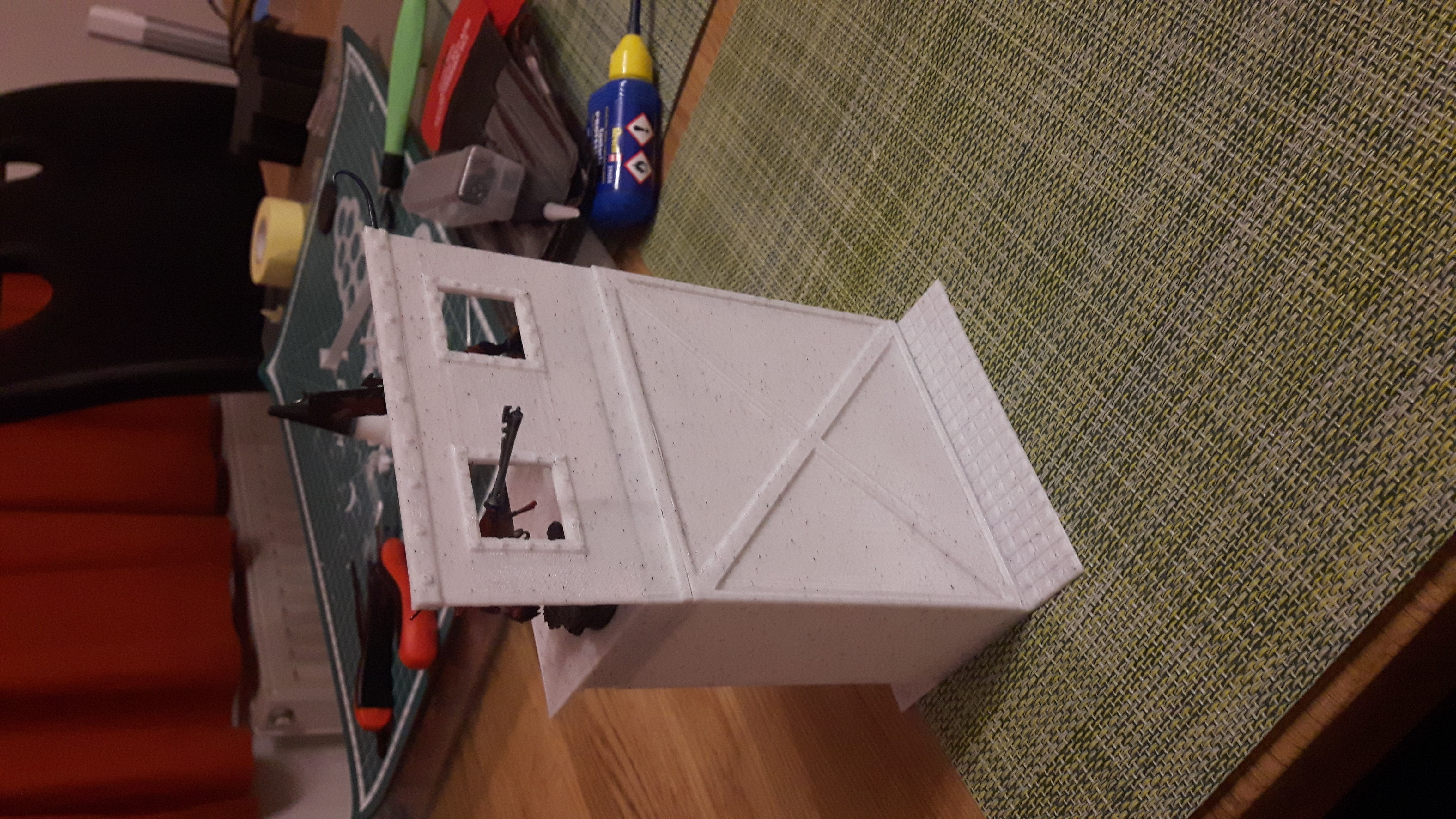 Tabletop Modular Wall System 3D print model_13