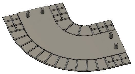 Tabletop Modular Wall System 3D print model_9