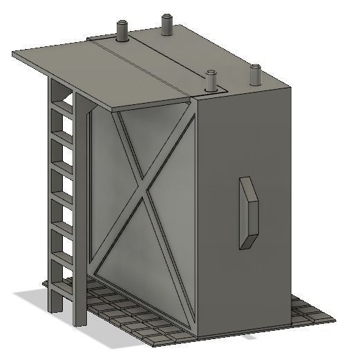 Tabletop Modular Wall System 3D print model_7