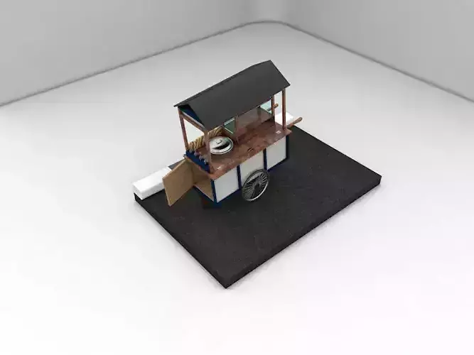 Gerobak Bakso Indonesian Street Food Cart