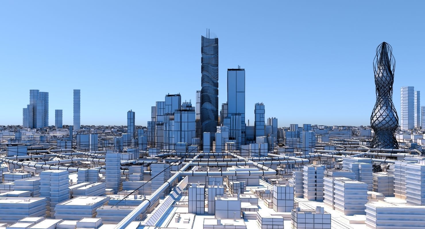 Future City HD 2019 V 2  3D model_13