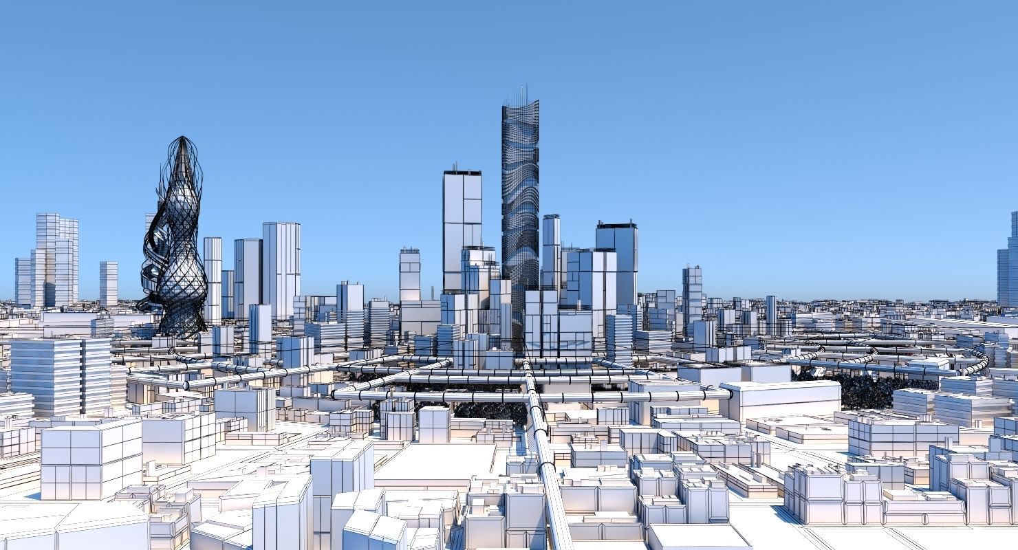 Future City HD 2019 V 2  3D model_14