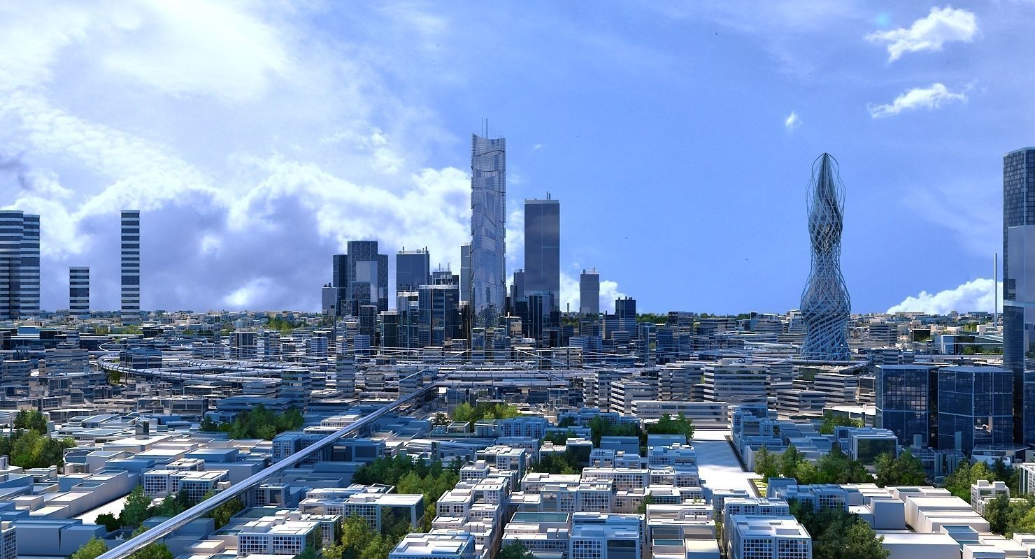 Future City HD 2019 V 2  3D model_10