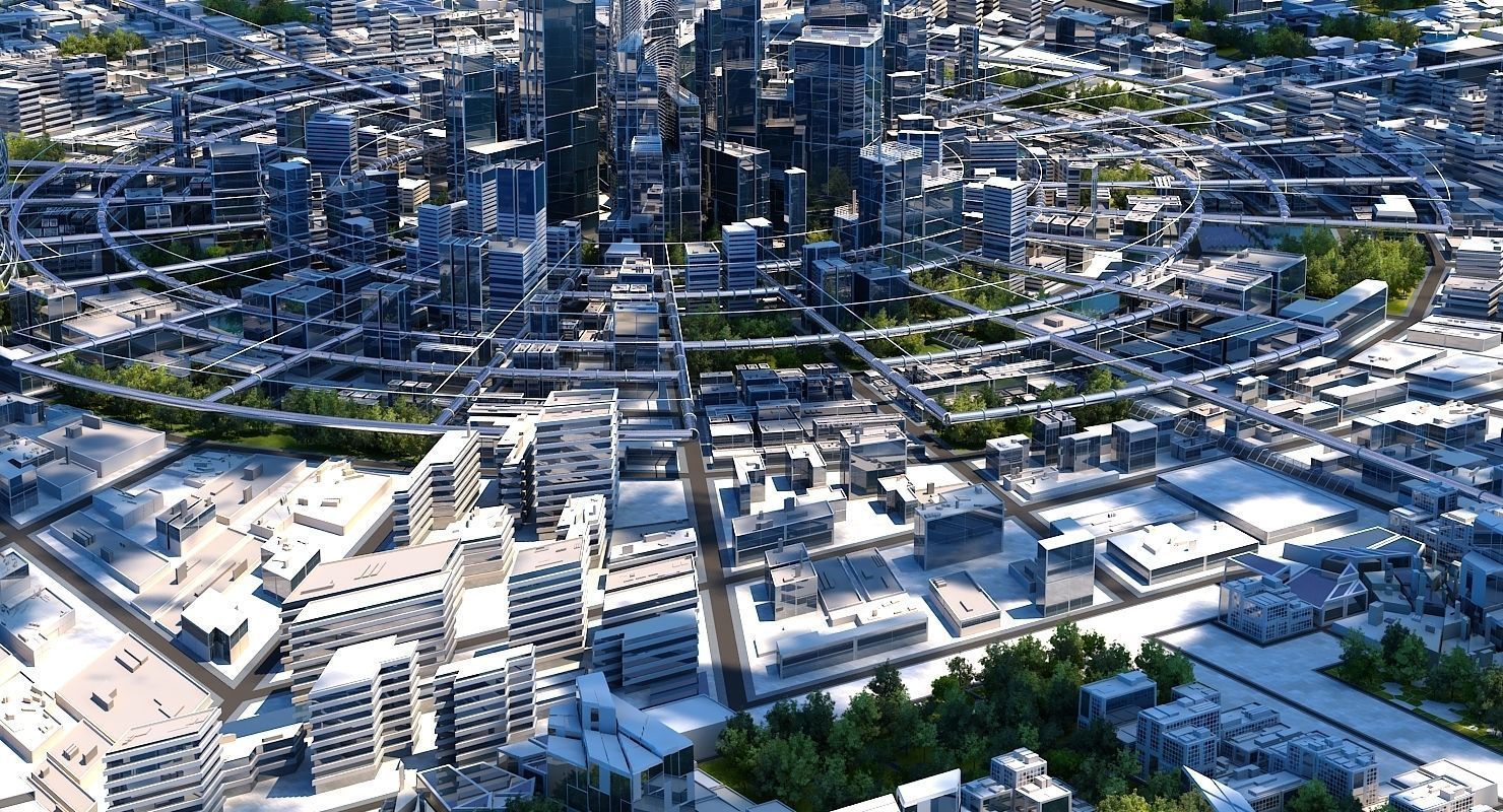 Future City HD 2019 V 2  3D model_4