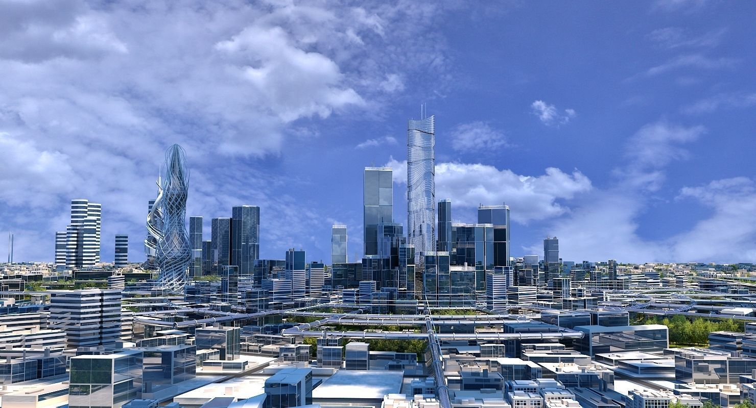 Future City HD 2019 V 2  3D model_8