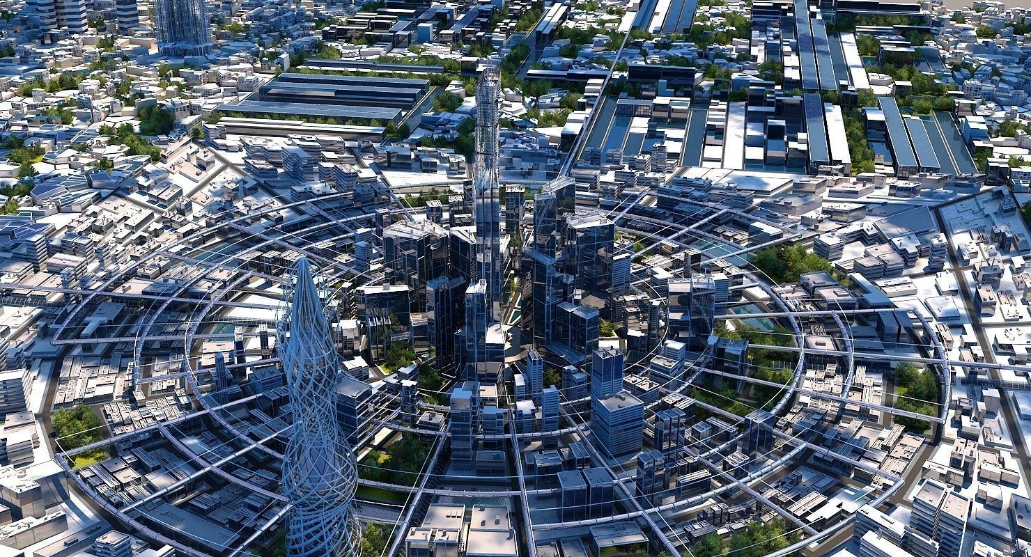 Future City HD 2019 V 2  3D model_2
