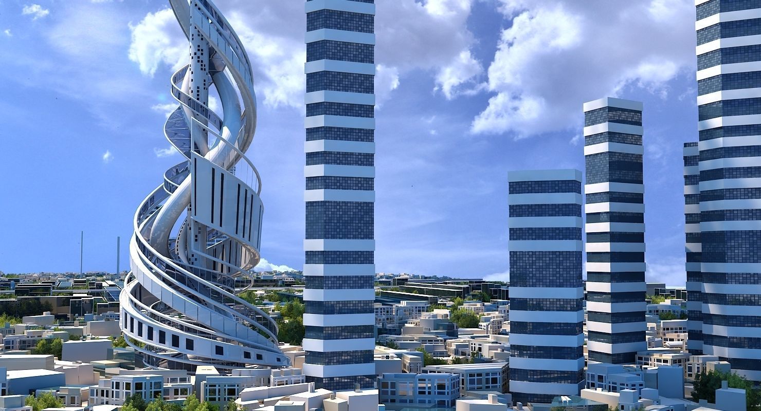 Future City HD 2019 V 2  3D model_6