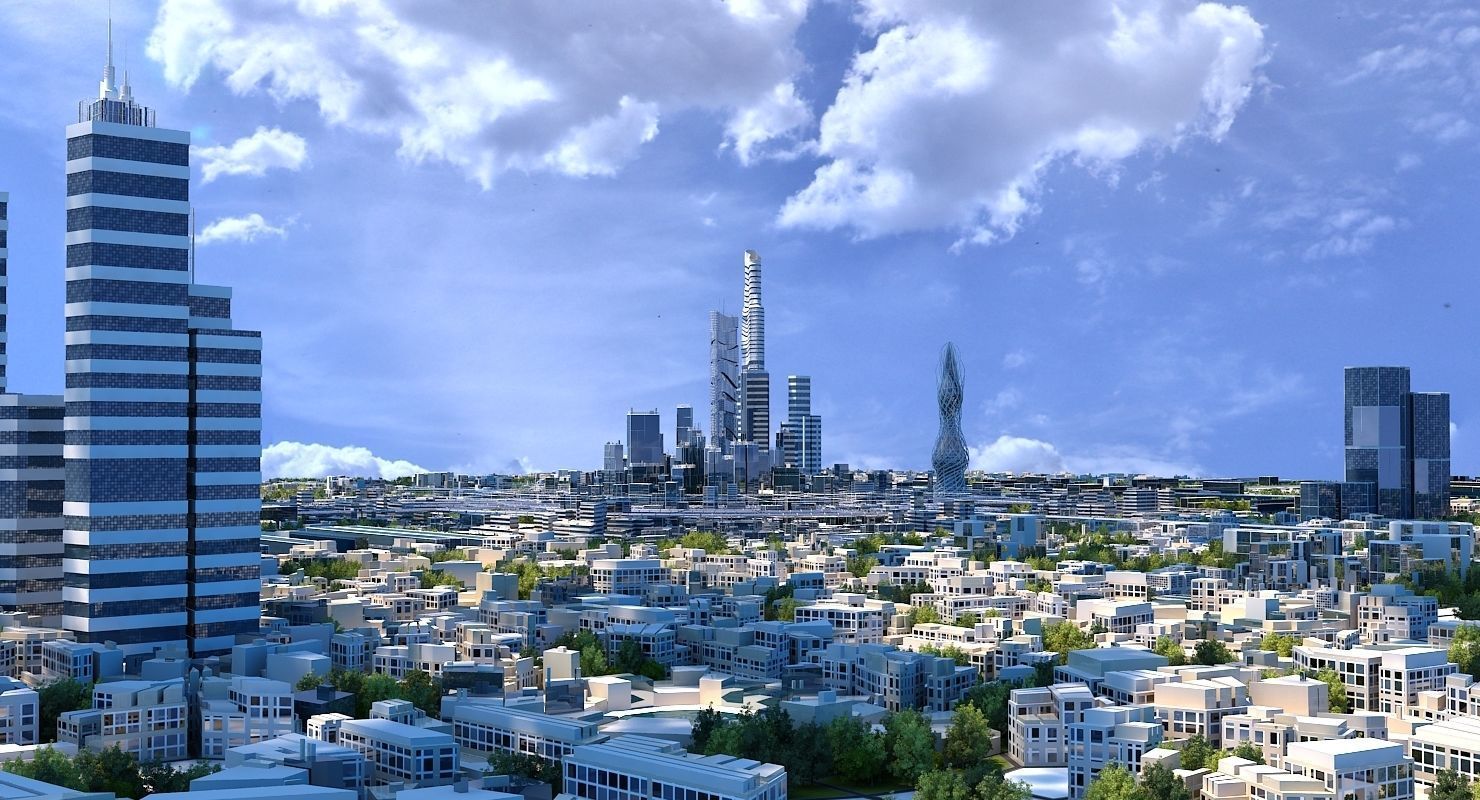 Future City HD 2019 V 2  3D model_11