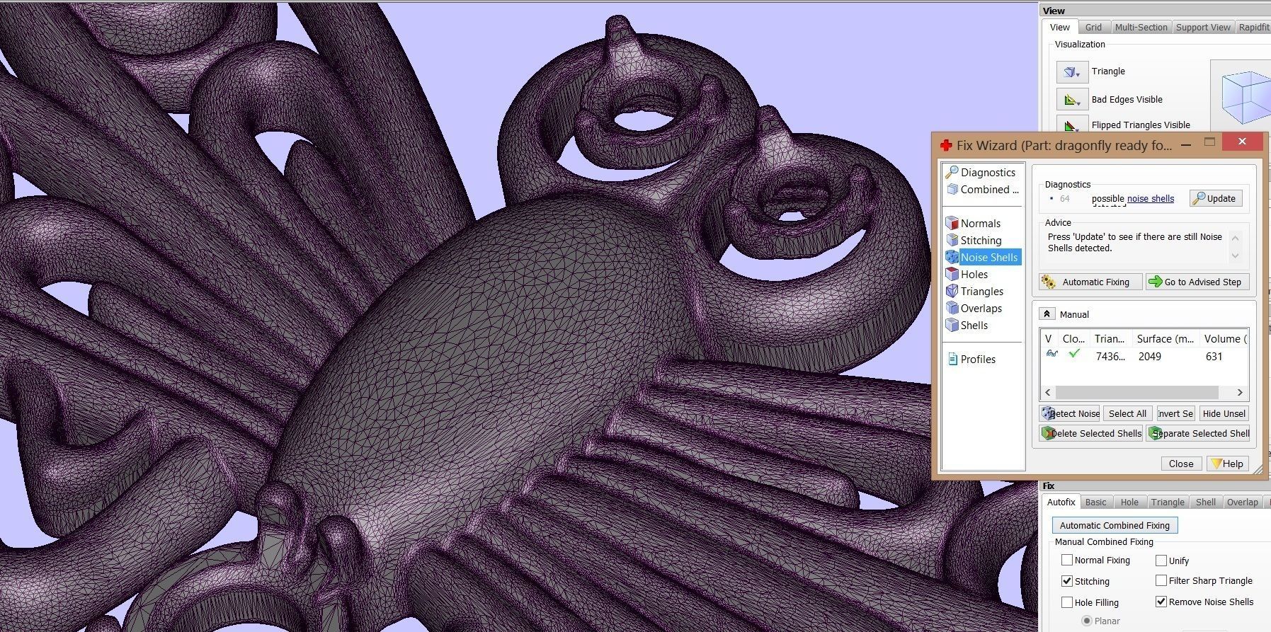 Dragonfly 3D print model_5