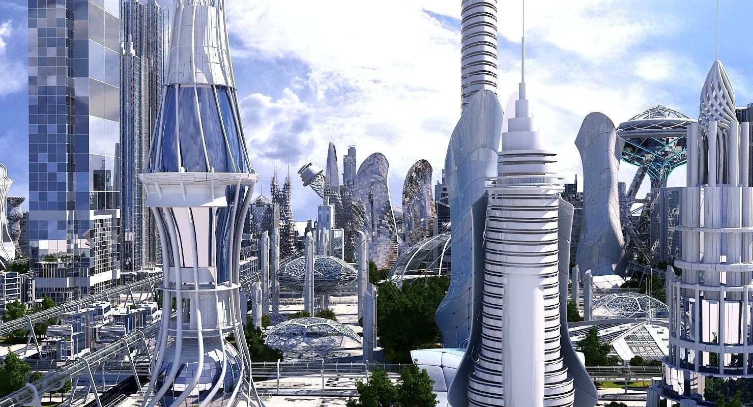 Future City HD 20 V 2 3D model_9