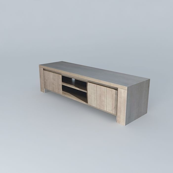 TV stand CONFORAMA Brest 3D model_1
