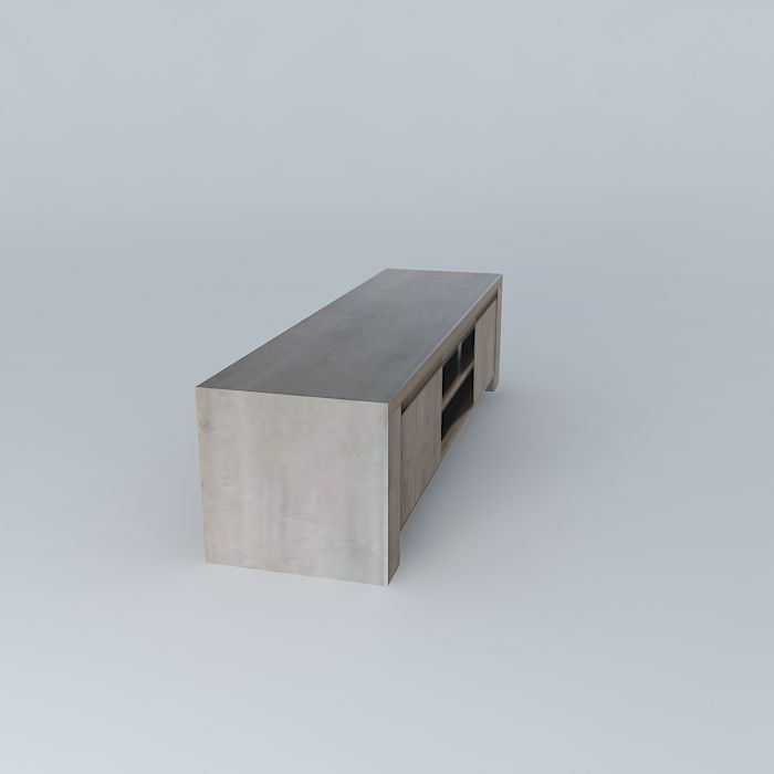 TV stand CONFORAMA Brest 3D model_2