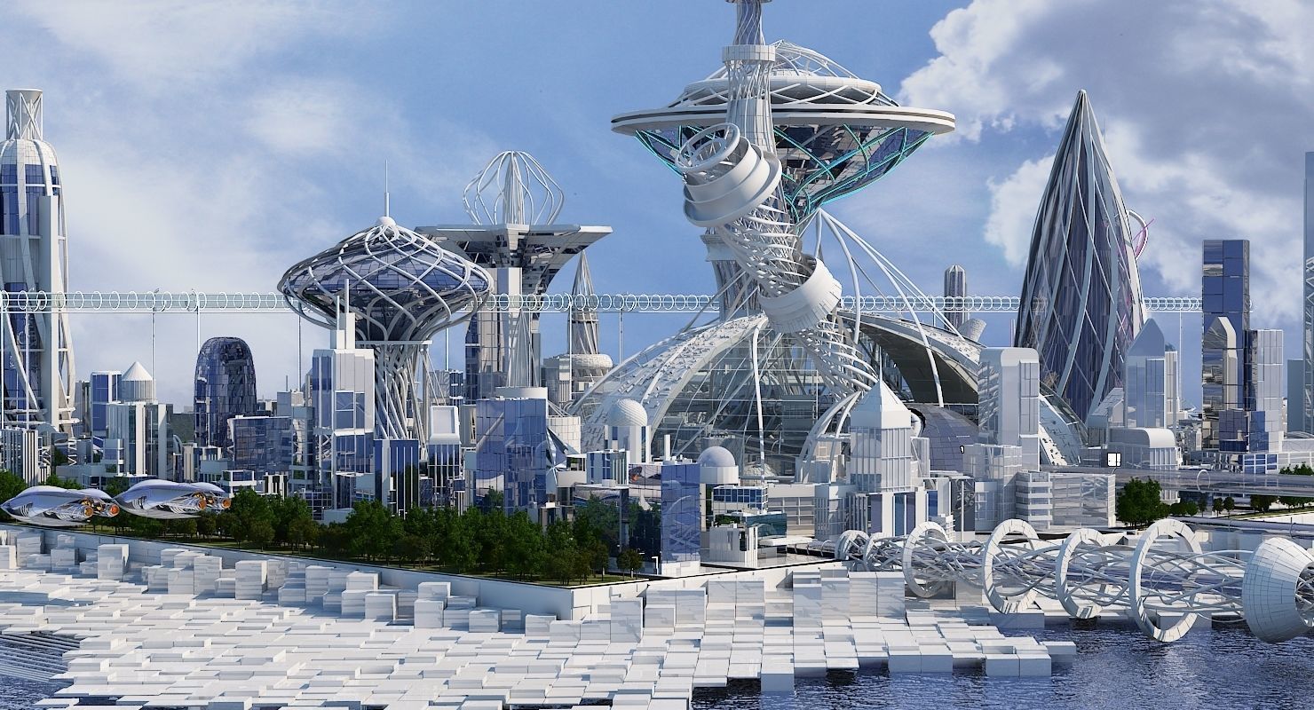 Future City 2018 V 2 3D model_5