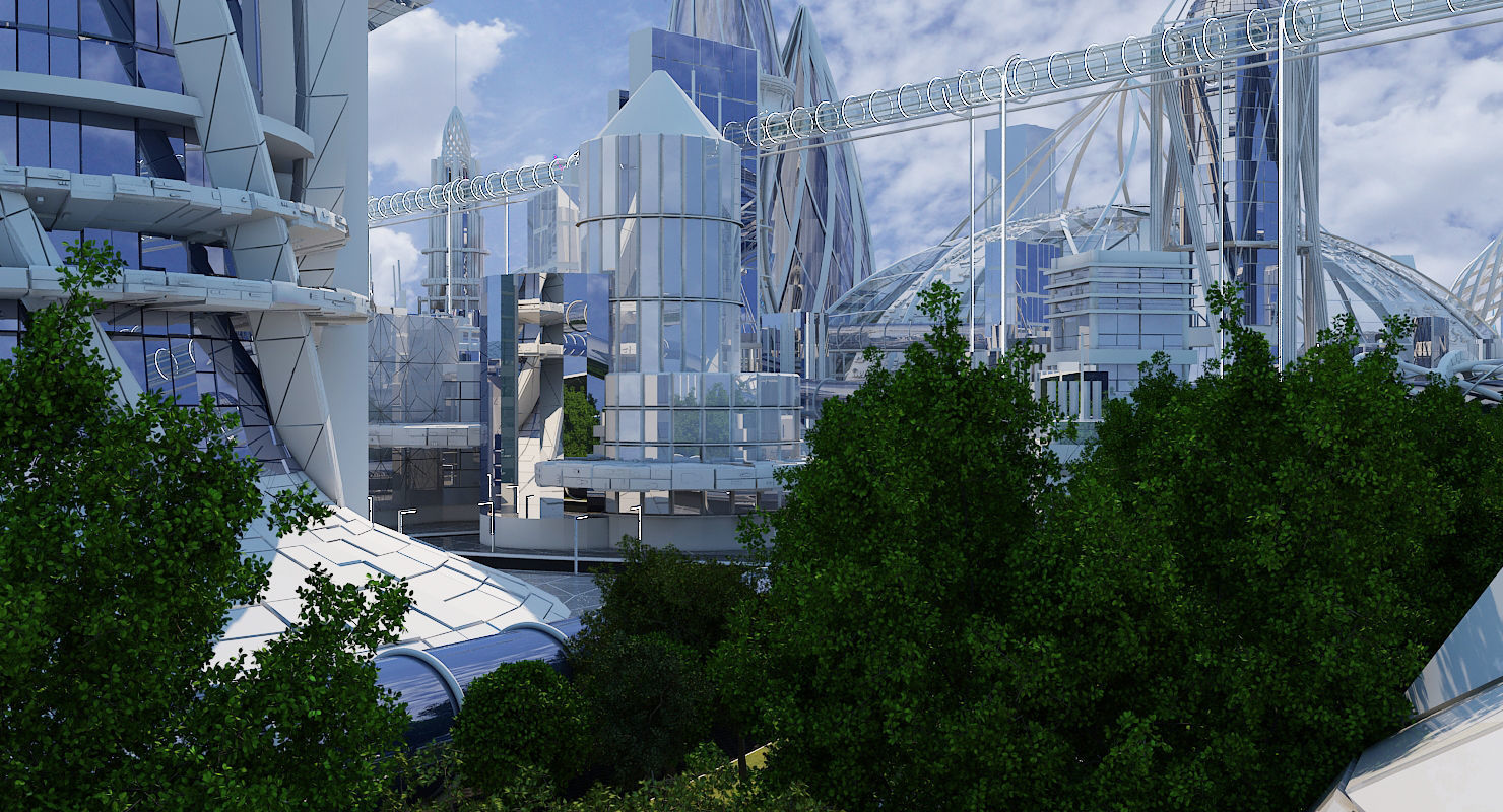 Future City 2018 V 2 3D model_15