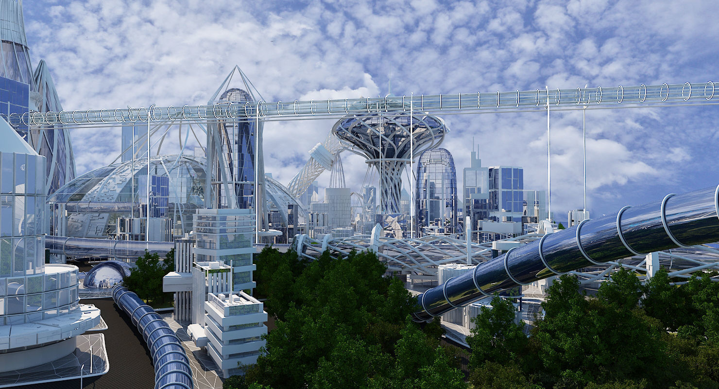 Future City 2018 V 2 3D model_4