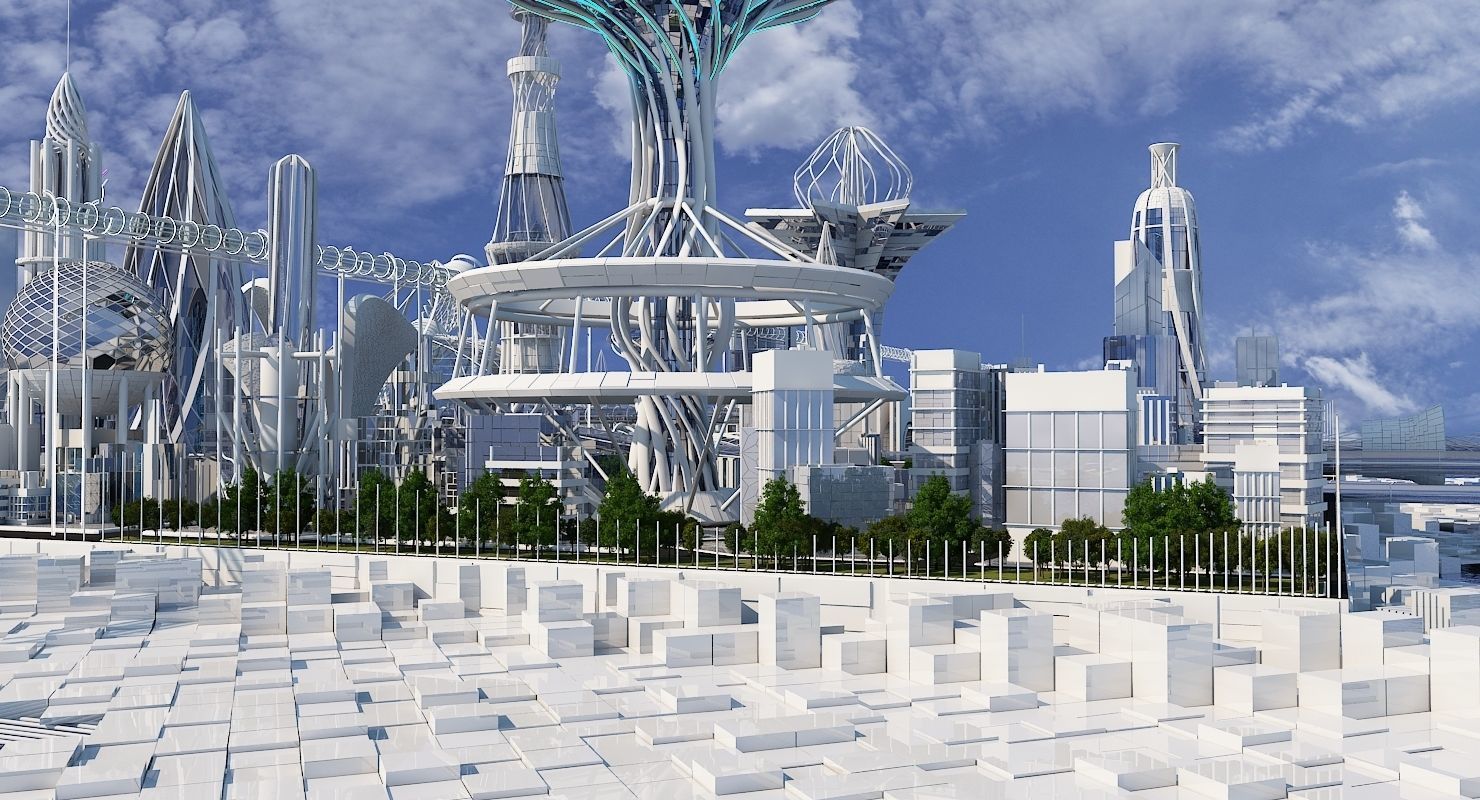 Future City 2018 V 2 3D model_13