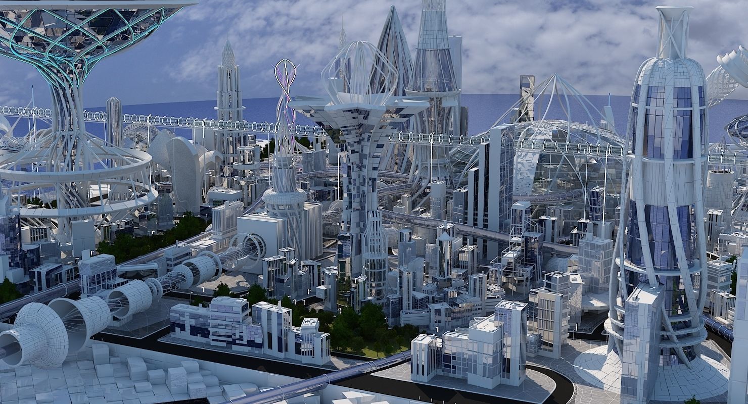 Future City 2018 V 2 3D model_19