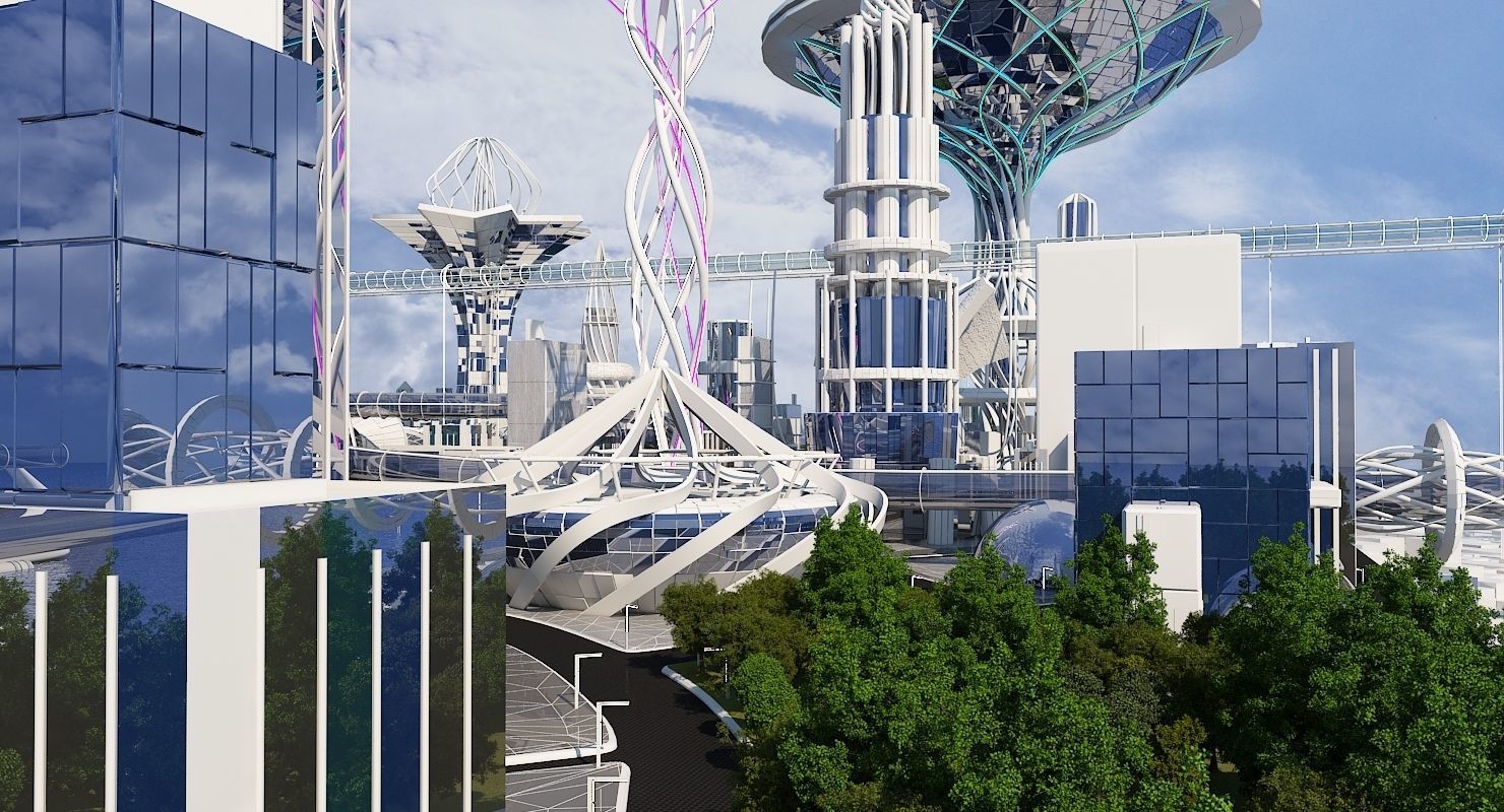 Future City 2018 V 2 3D model_14