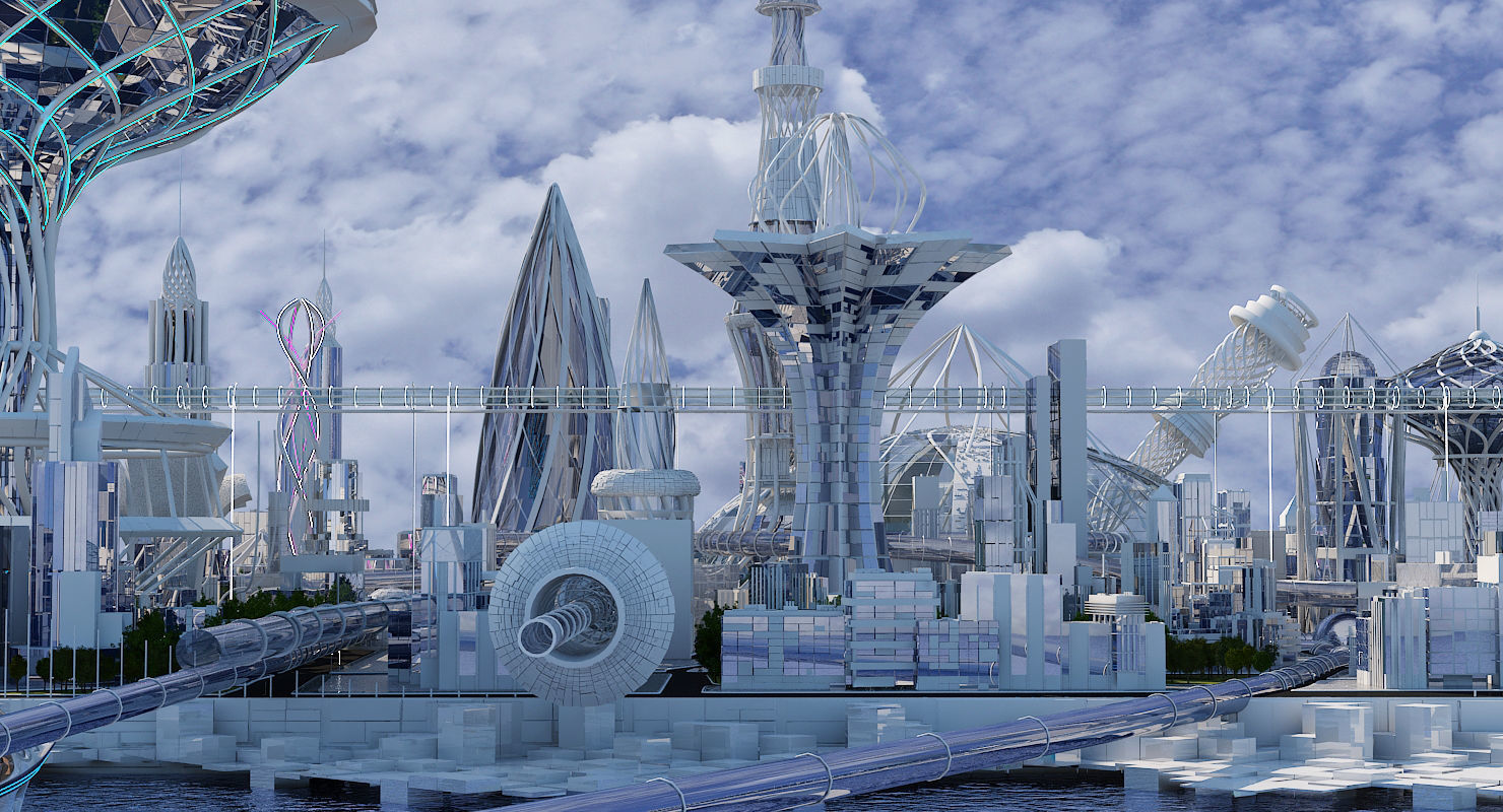 Future City 2018 V 2 3D model_3