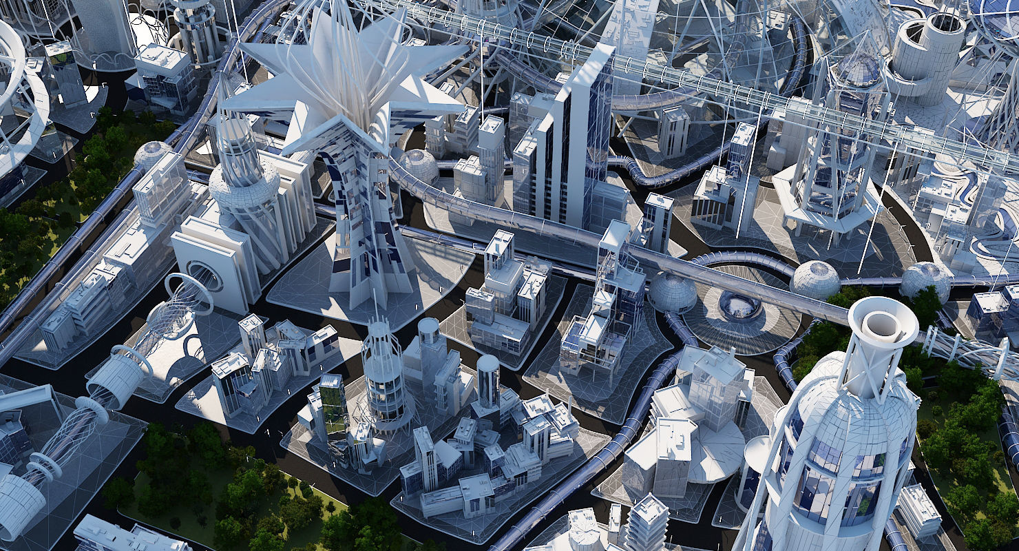Future City 2018 V 2 3D model_27