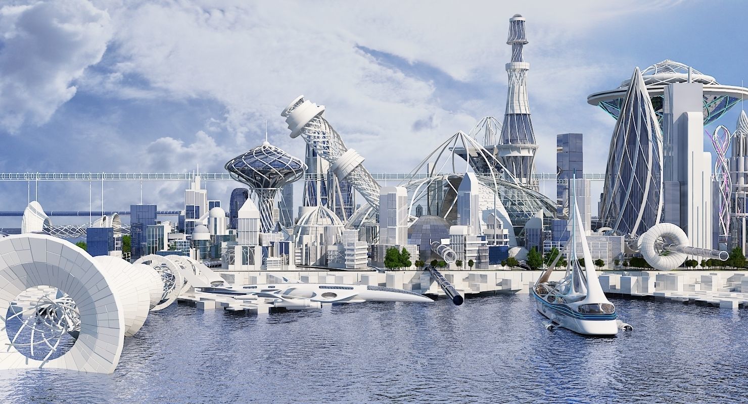 Future City 2018 V 2 3D model_11