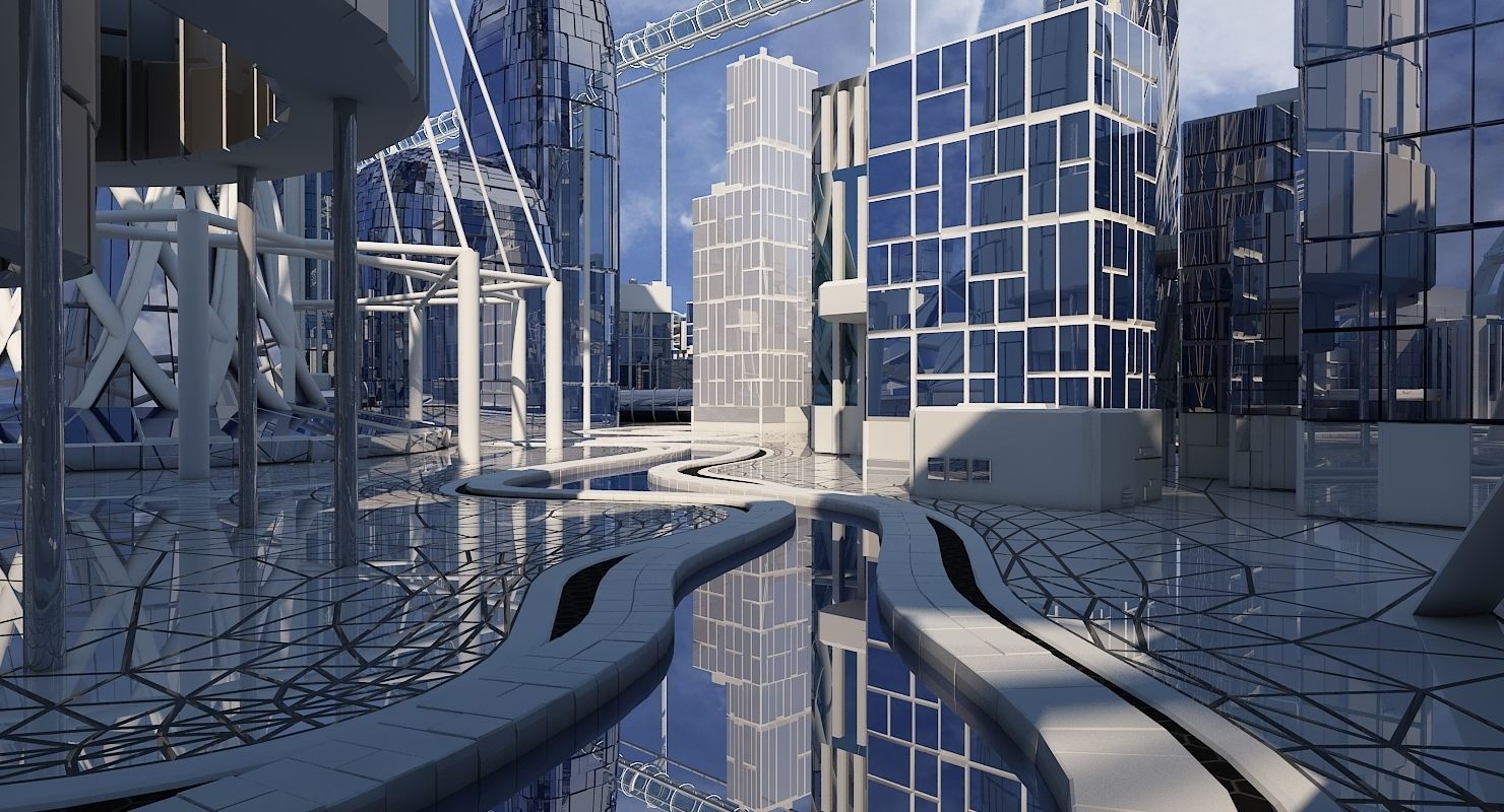 Future City 2018 V 2 3D model_20