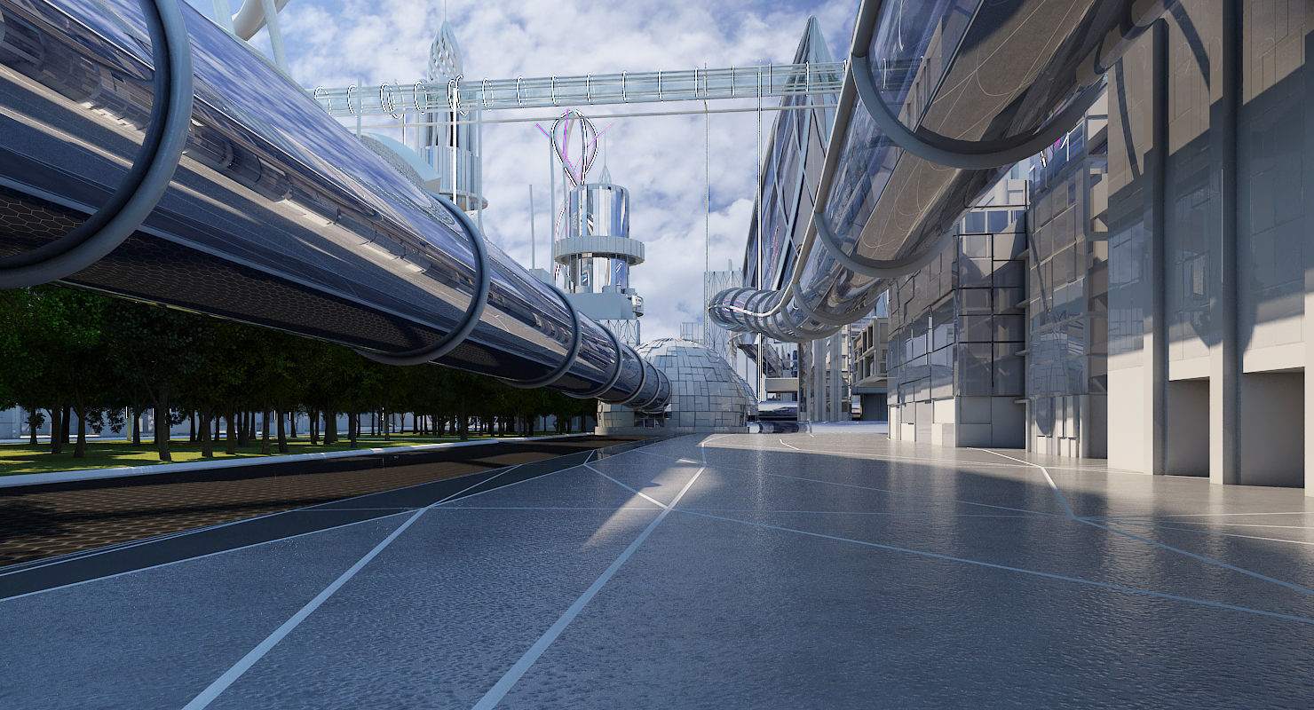 Future City 2018 V 2 3D model_25