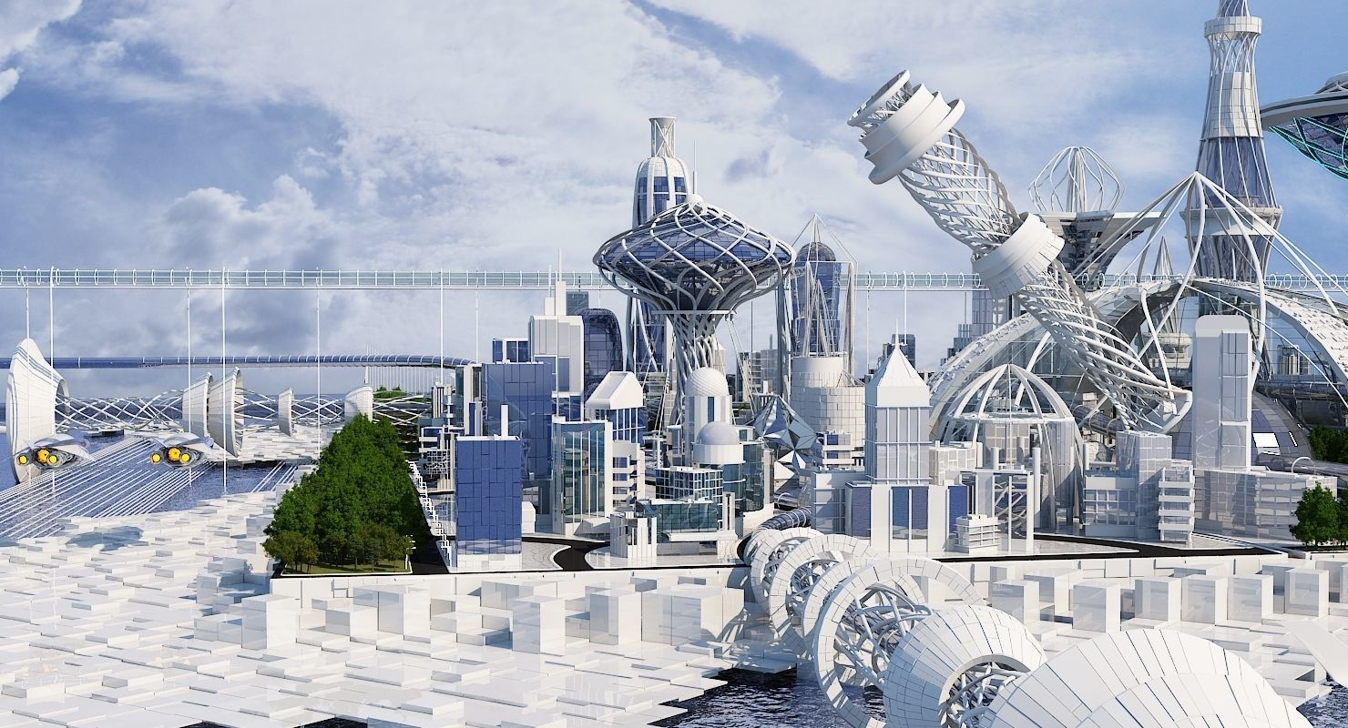 Future City 2018 V 2 3D model_9