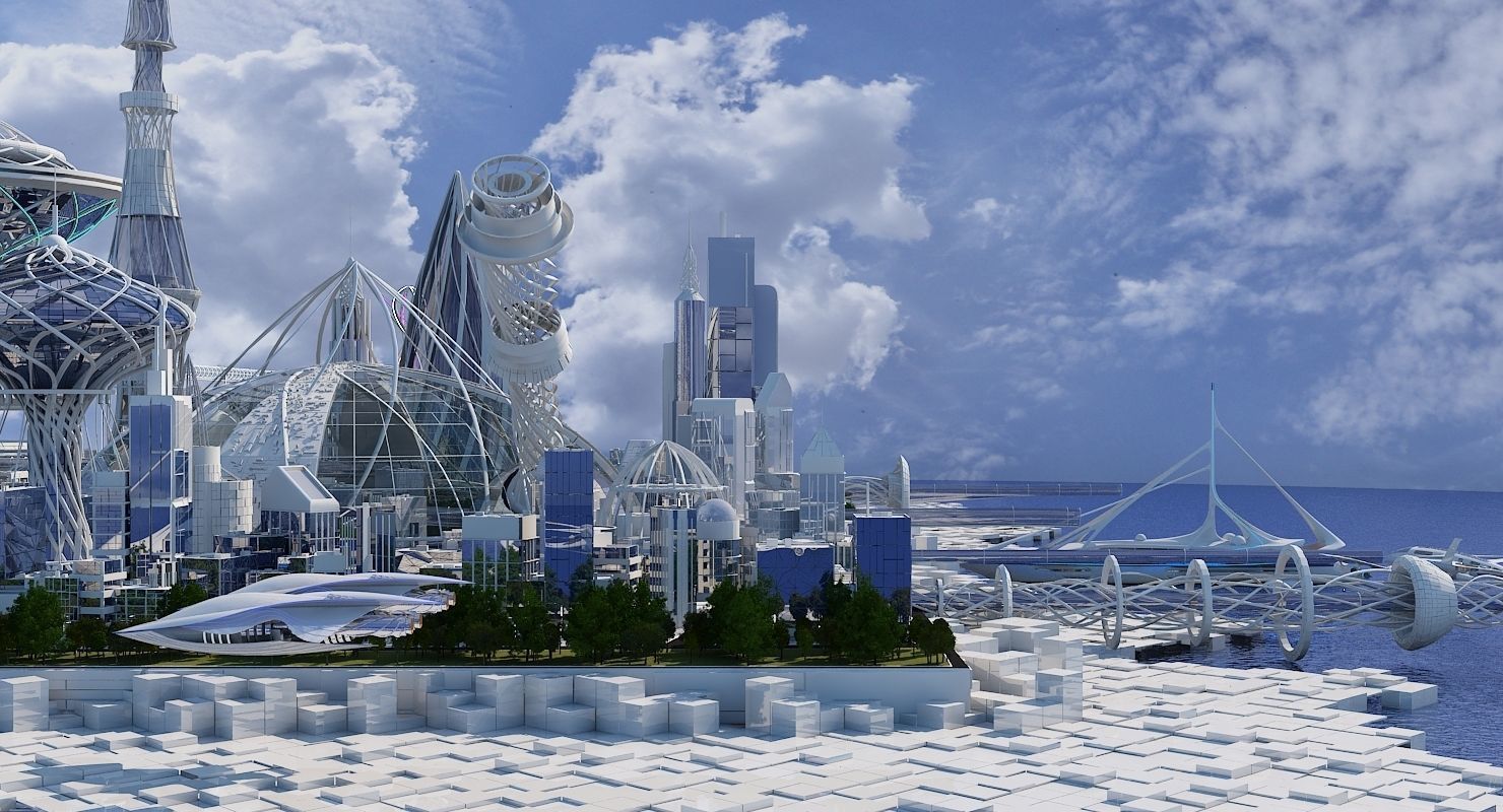 Future City 2018 V 2 3D model_16
