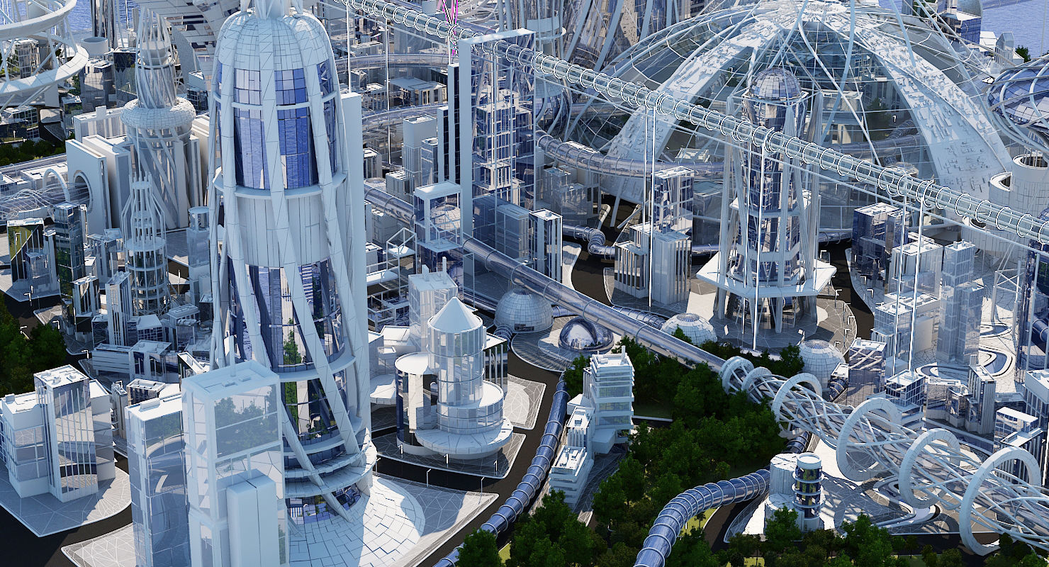 Future City 2018 V 2 3D model_6