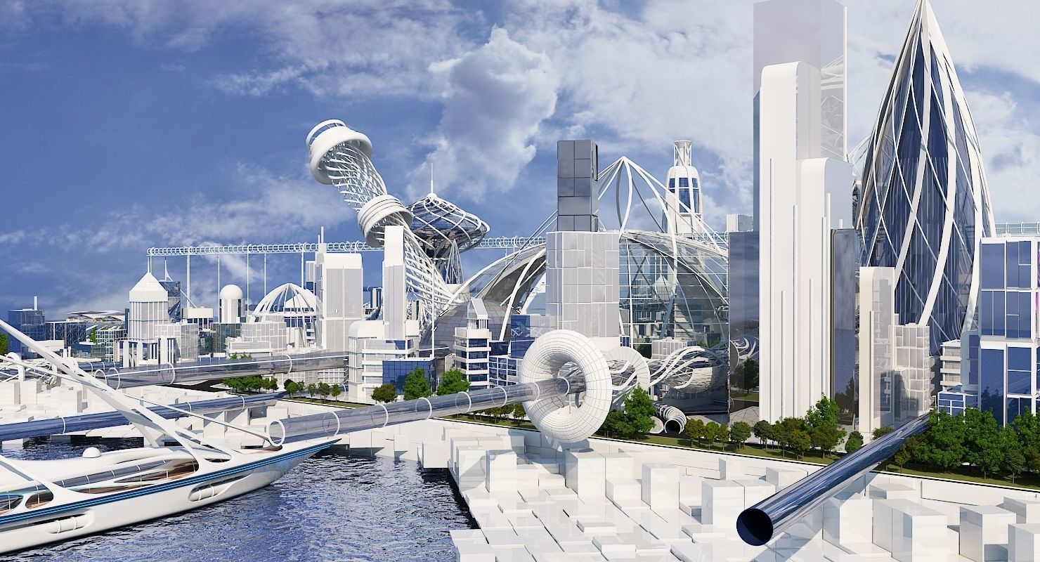 Future City 2018 V 2 3D model_12